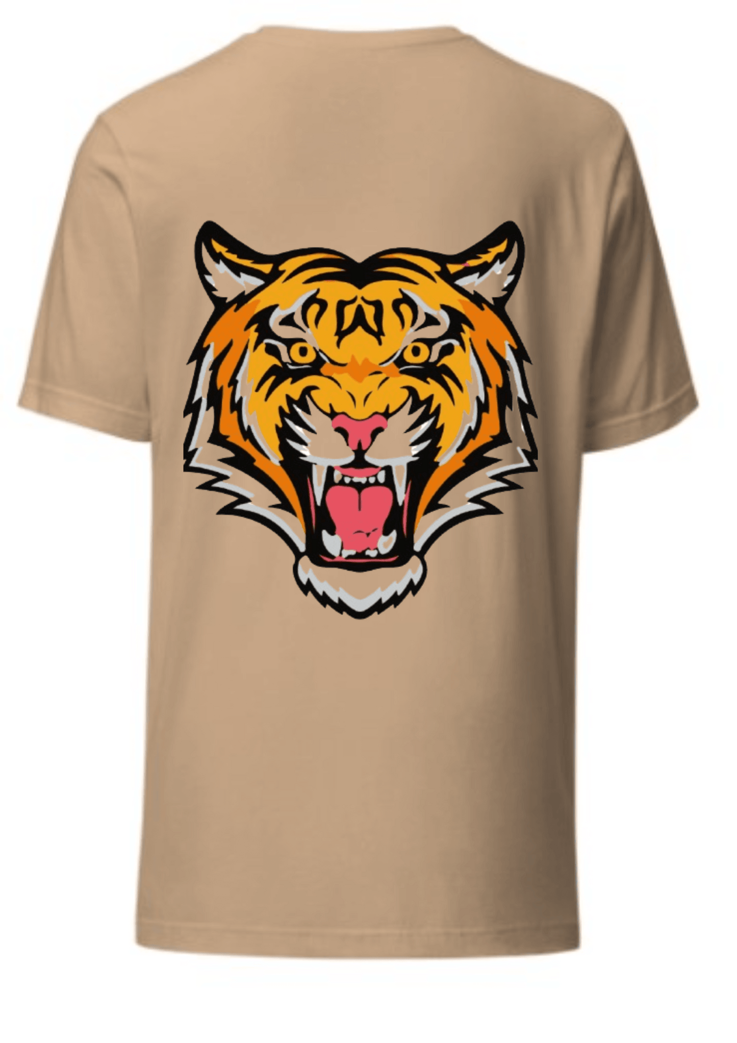 Brave Tiger Graphic T Shirt - MOCKSTER