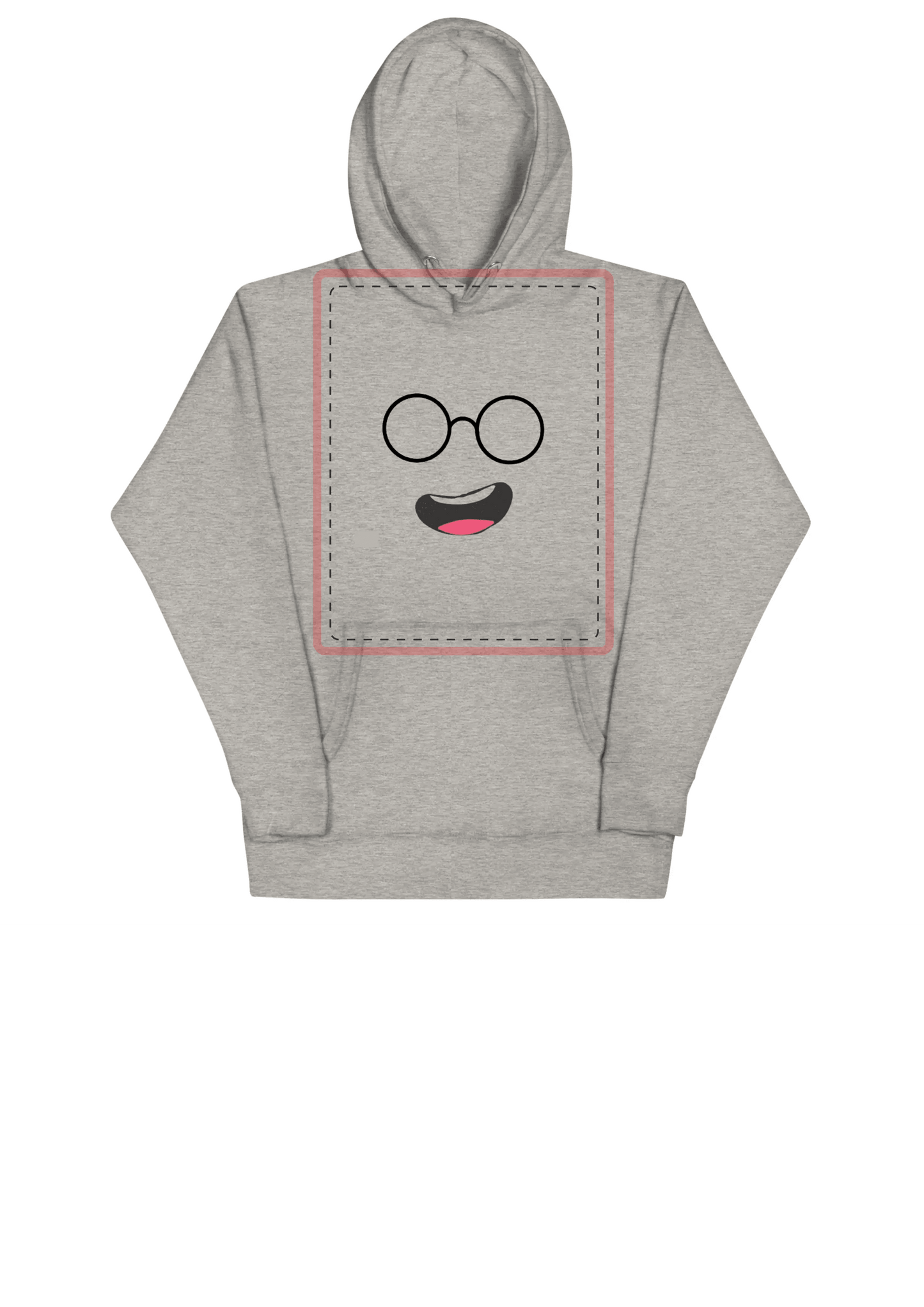 Smiling face Hoodie - MOCKSTER