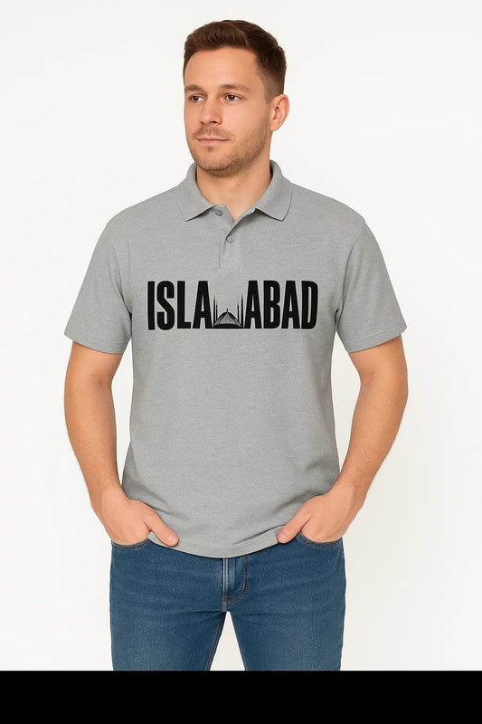 Islamabad Skyline Polo Shirt - MOCKSTER
