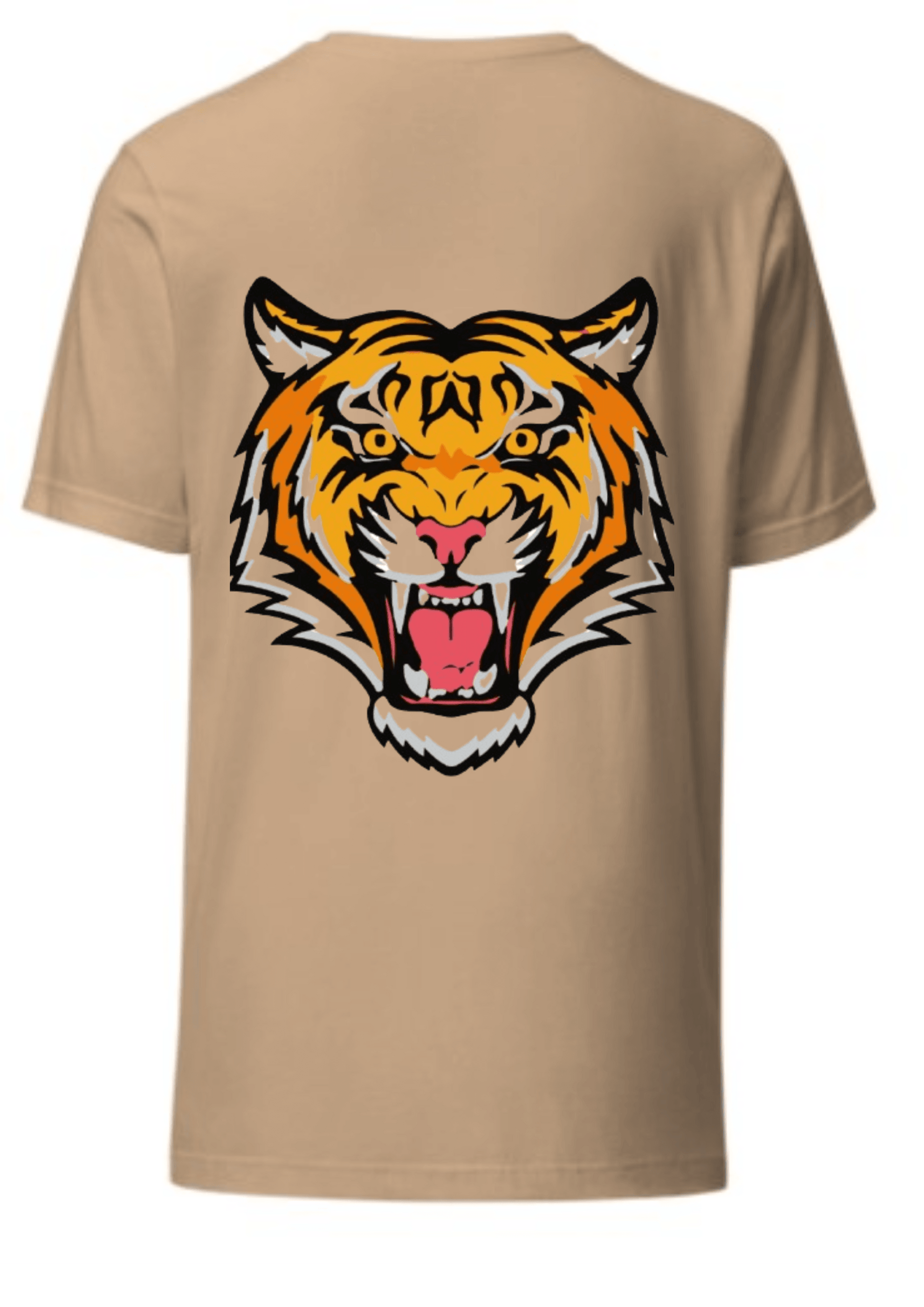 Brave Tiger Graphic T Shirt - MOCKSTER