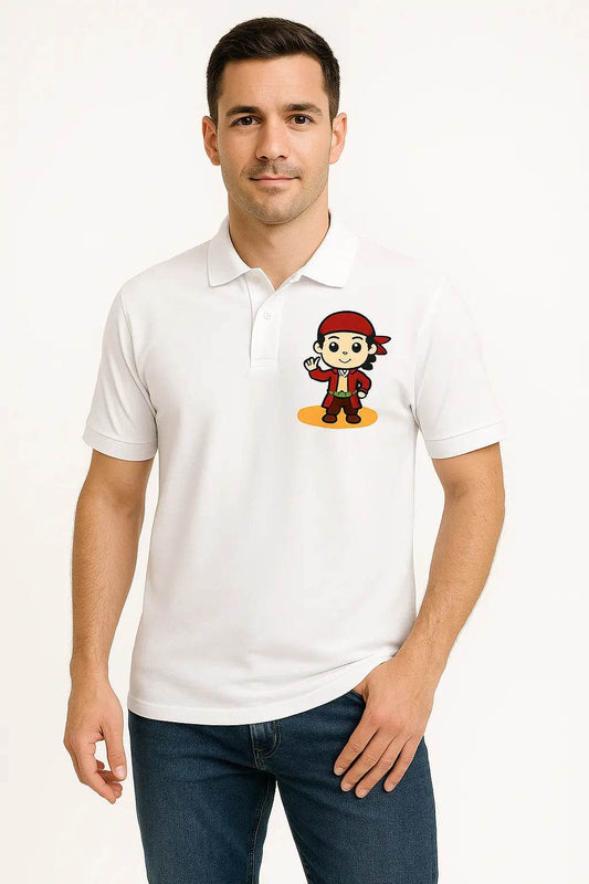 MOCKSTER Boy Graphic Polo Shirt - MOCKSTER