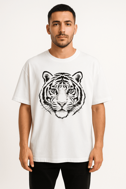 Oversized Tiger T Shirt - MOCKSTER