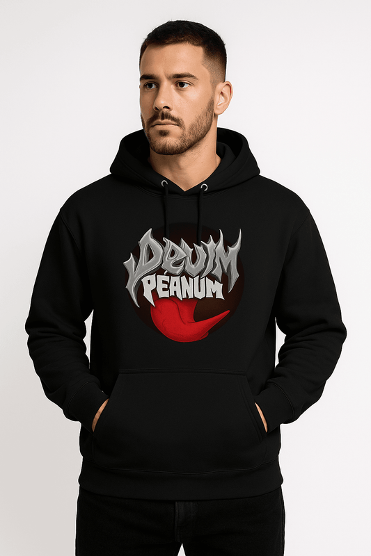 Red Tongue Graphic Streetwear Hoodie - MOCKSTER