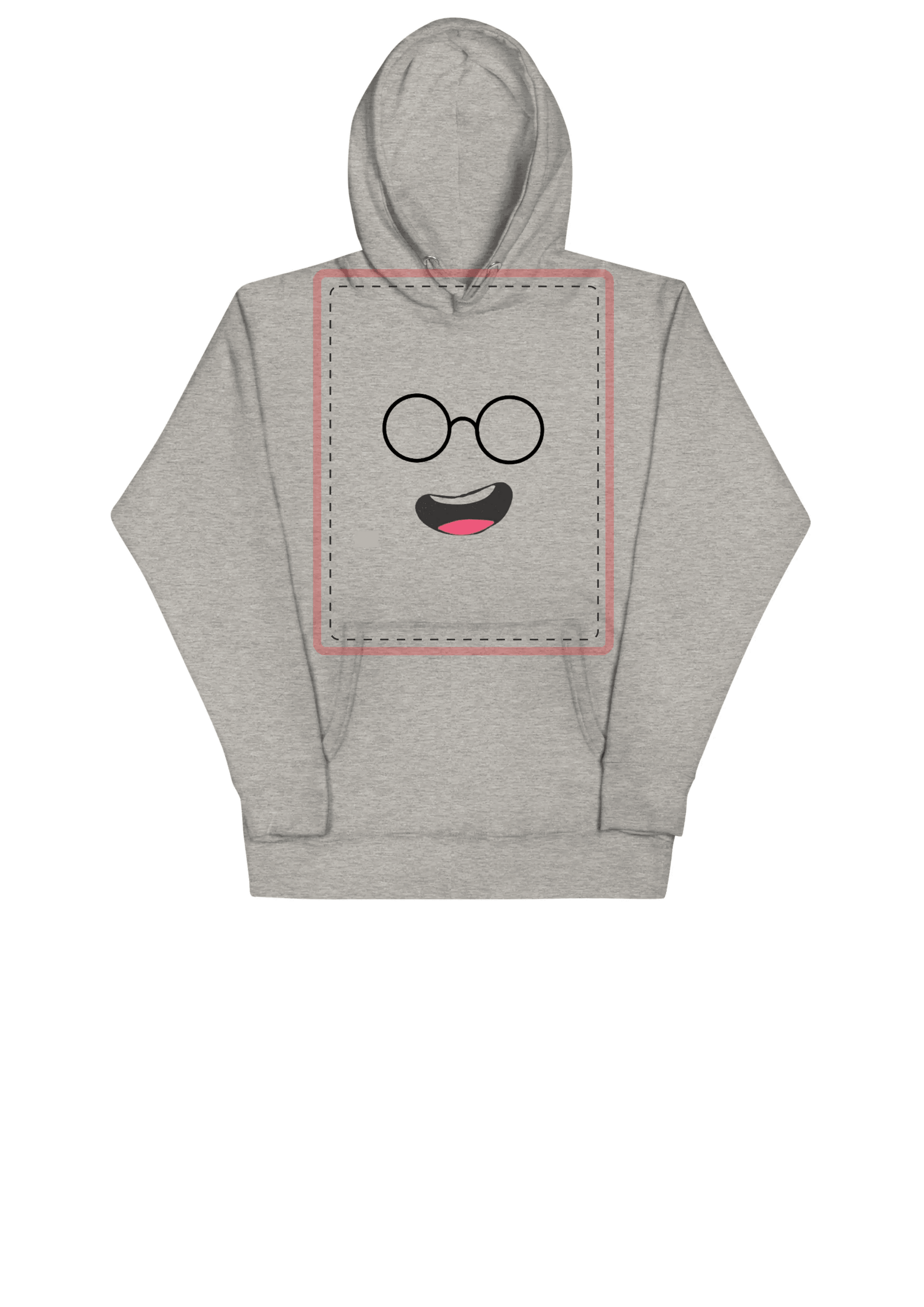 Smiling face Hoodie - MOCKSTER