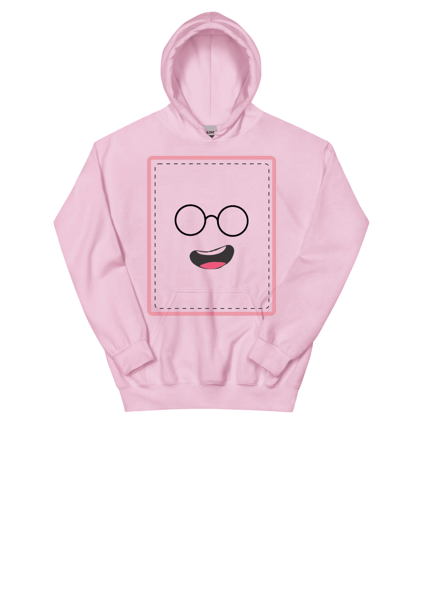 Smiling face Hoodie - MOCKSTER